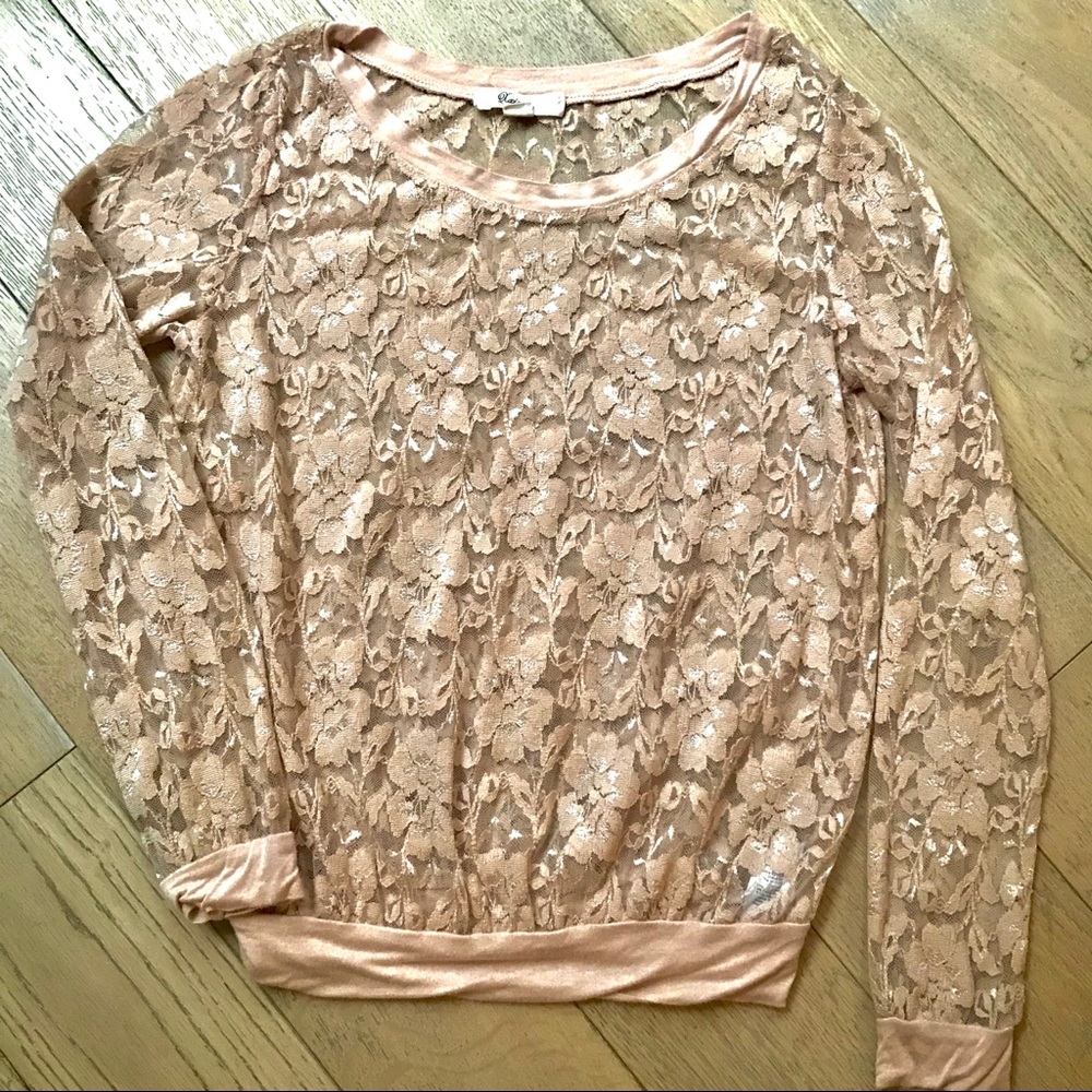 Lace Cotton Top